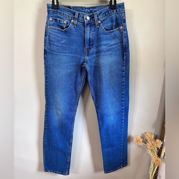 514 Levi’s Straight leg Denim Jeans Medium wash size 28x30 - Picture 2 of 9